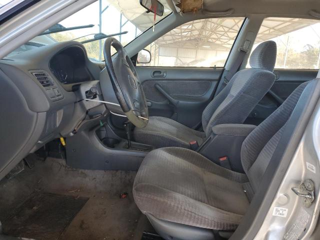 2HGEJ6617XH582854 - 1999 HONDA CIVIC BASE SILVER photo 7