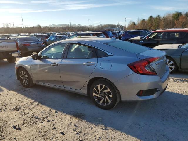 2HGFC2F73JH533069 - 2018 HONDA CIVIC EX SILVER photo 2