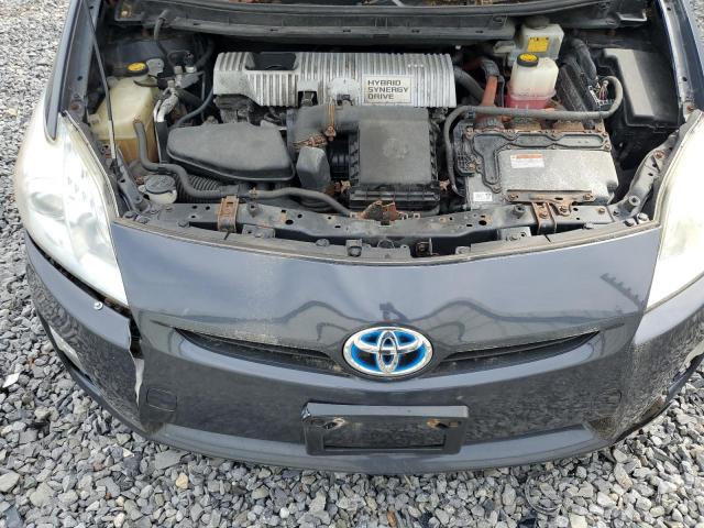 JTDKN3DU2B0309450 - 2011 TOYOTA PRIUS GRAY photo 11
