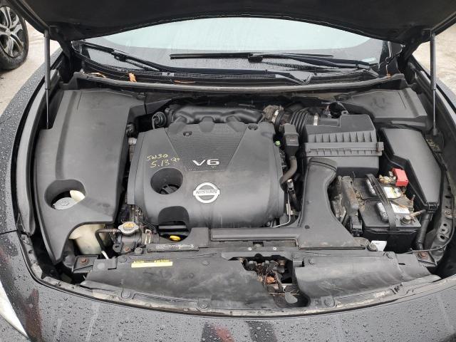 1N4AA5AP9CC815087 - 2012 NISSAN MAXIMA S BLACK photo 11