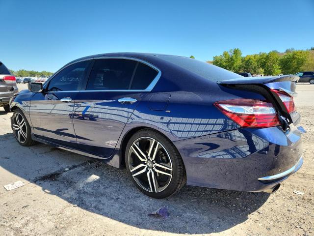 1HGCR2F52GA125735 - 2016 HONDA ACCORD SPORT 蓝色 照片 2