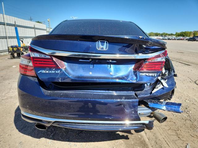 1HGCR2F52GA125735 - 2016 HONDA ACCORD SPORT 蓝色 照片 6