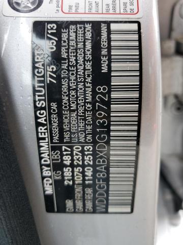 WDDGF8ABXDG139728 - 2013 MERCEDES-BENZ C 300 4MATIC SILVER photo 12