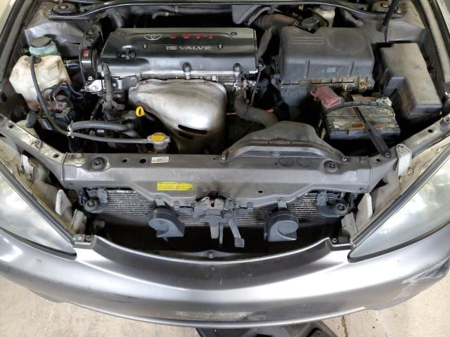 4T1BE32K75U616459 - 2005 TOYOTA CAMRY LE GRAY photo 11