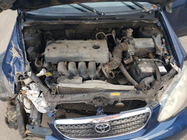 2T1BR32E37C852299 - 2007 TOYOTA COROLLA CE BLUE photo 11