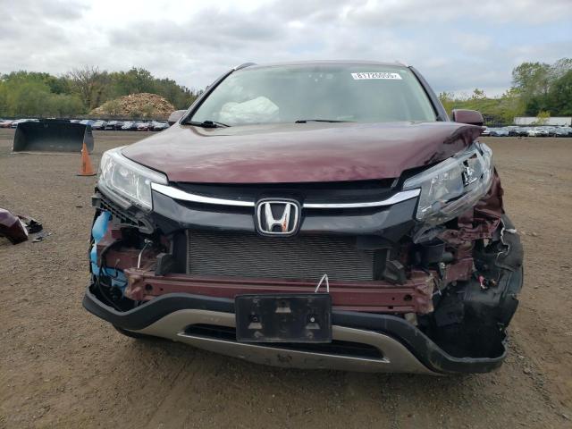 2HKRM4H73GH717915 - 2016 HONDA CR-V EXL BURGUNDY photo 5