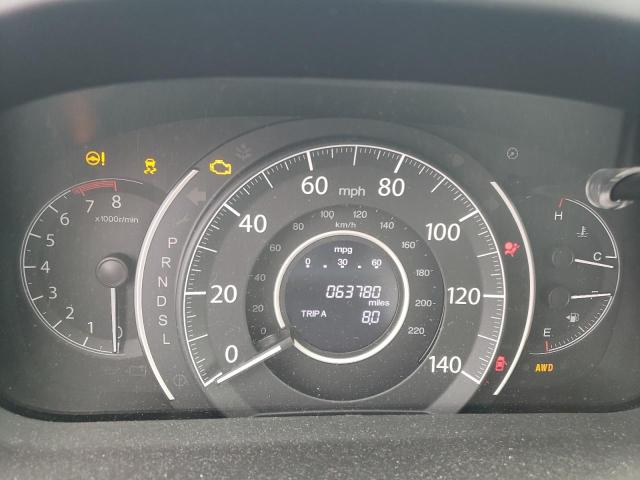 2HKRM4H73GH717915 - 2016 HONDA CR-V EXL BURGUNDY photo 9