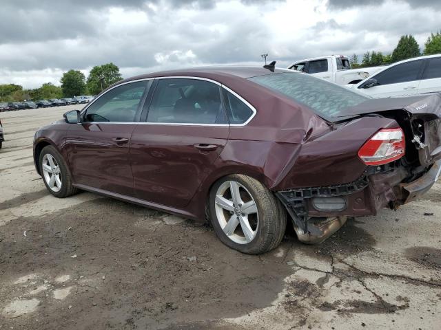 1VWBH7A32DC068031 - 2013 VOLKSWAGEN PASSAT SE Marron photo 2