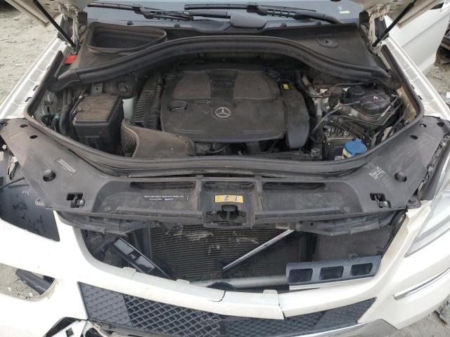 4JGDA5HB1FA445010 - 2015 MERCEDES-BENZ ML 350 4MATIC WHITE photo 12