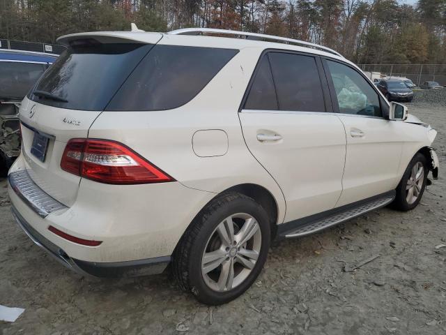 4JGDA5HB1FA445010 - 2015 MERCEDES-BENZ ML 350 4MATIC WHITE photo 3
