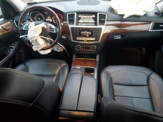 4JGDA5HB1FA445010 - 2015 MERCEDES-BENZ ML 350 4MATIC WHITE photo 8