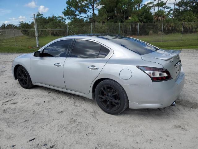 1N4AA5AP1EC439617 - 2014 NISSAN MAXIMA S SILVER photo 2