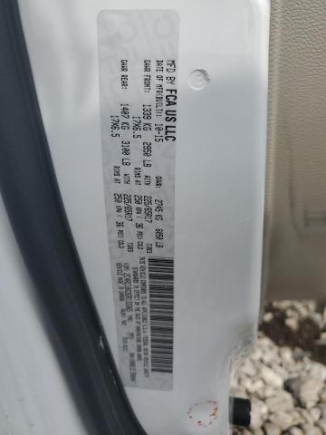 2C4RC1BG3GR133365 - 2016 CHRYSLER TOWN & COU TOURING WHITE photo 13