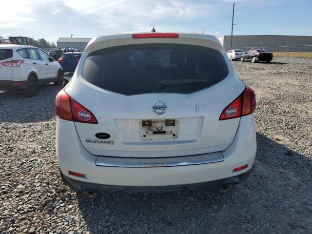 JN8AZ1MU3AW004737 - 2010 NISSAN MURANO S WHITE photo 6