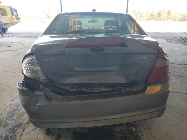 3FAHP0HA9AR418415 - 2010 FORD FUSION SE GRAY photo 6