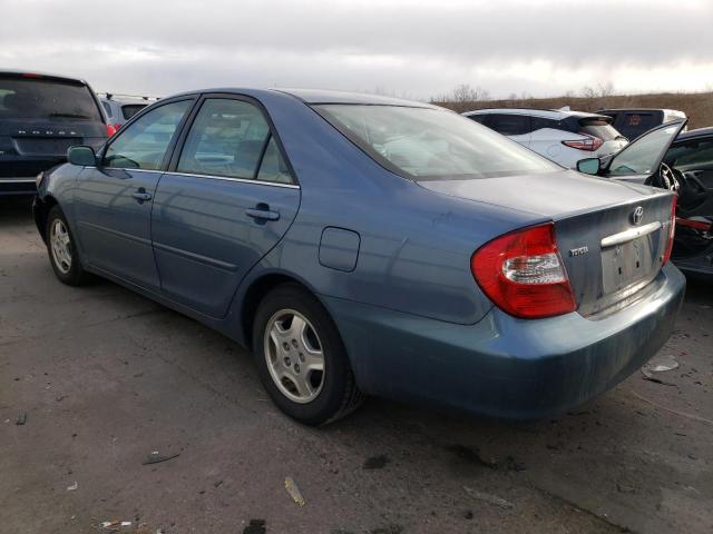 4T1BF32K12U518892 - 2002 TOYOTA CAMRY LE TEAL photo 2