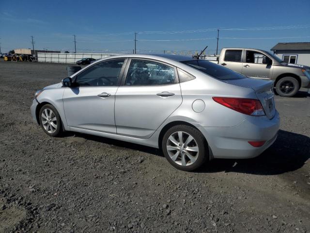 KMHCU4AE0CU168863 - 2012 HYUNDAI ACCENT GLS 银色 照片 2