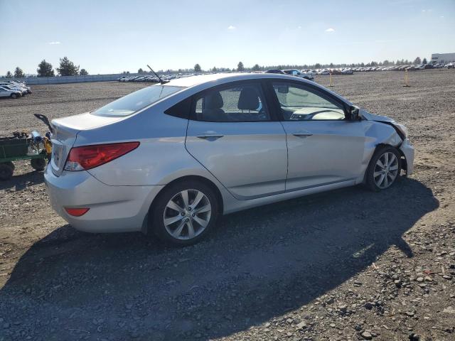 KMHCU4AE0CU168863 - 2012 HYUNDAI ACCENT GLS 银色 照片 3