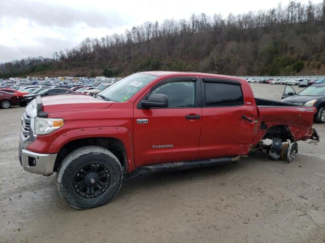 5TFDY5F13GX505667 - 2016 TOYOTA TUNDRA CREWMAX SR5 RED photo 1