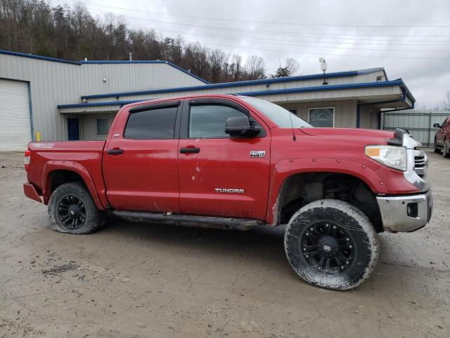 5TFDY5F13GX505667 - 2016 TOYOTA TUNDRA CREWMAX SR5 RED photo 4