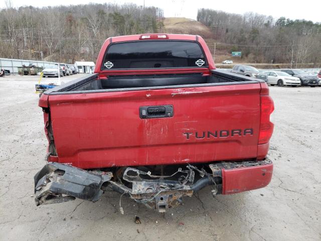 5TFDY5F13GX505667 - 2016 TOYOTA TUNDRA CREWMAX SR5 RED photo 6