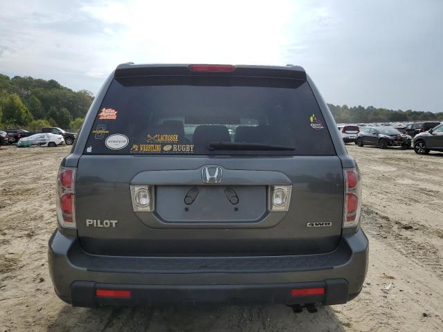 2HKYF18407H509436 - 2007 HONDA PILOT EX GRAY photo 6