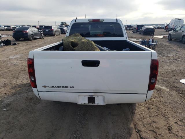 1GCCS196548139746 - 2004 CHEVROLET COLORADO WHITE photo 6