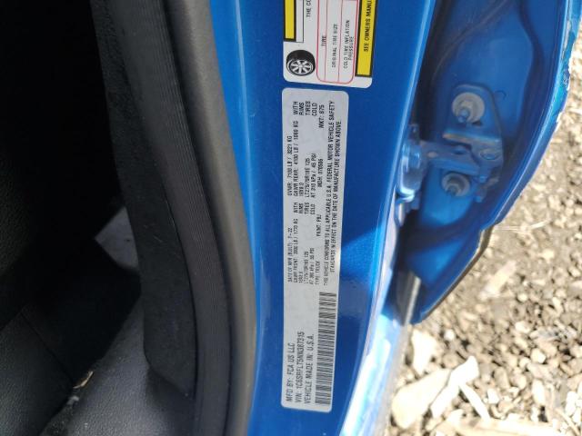 1C6SRFLT5NN387315 - 2022 RAM 1500 REBEL ლურჯი ფოტო 12