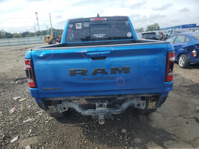 1C6SRFLT5NN387315 - 2022 RAM 1500 REBEL ლურჯი ფოტო 6