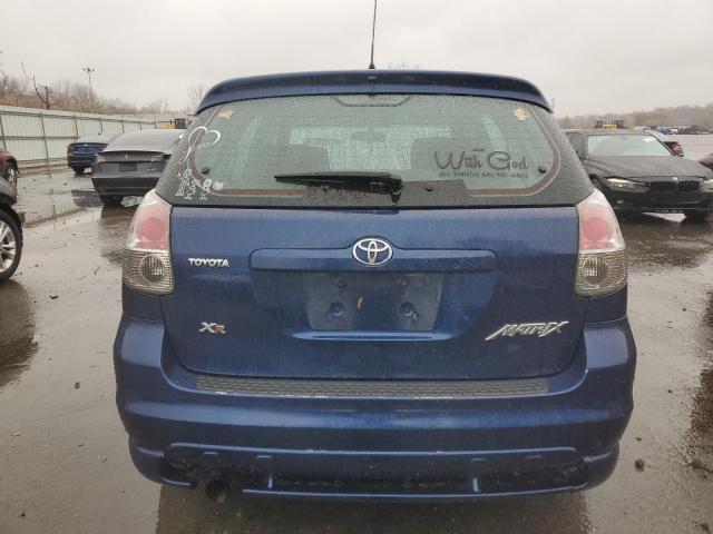 2T1KR32E16C598770 - 2006 TOYOTA COROLLA MA XR BLUE photo 6