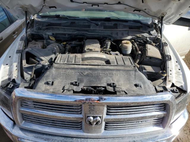 3C6UD5LL8CG107863 - 2012 DODGE RAM 2500 LONGHORN WHITE photo 11