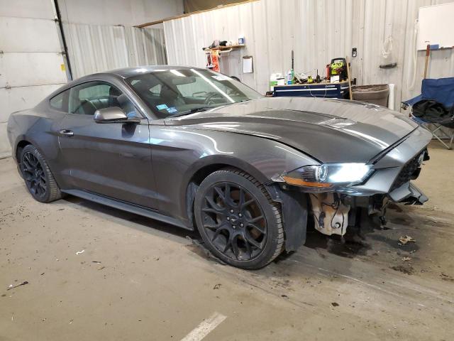 1FA6P8THXJ5107136 - 2018 FORD MUSTANG GRAY photo 4