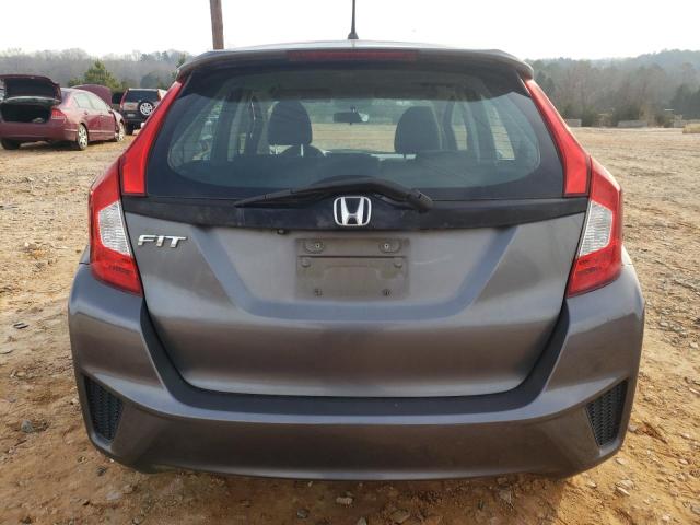 3HGGK5H59FM717266 - 2015 HONDA FIT LX GRAY photo 6