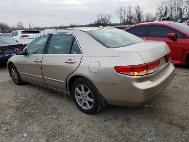 1HGCM66874A090198 - 2004 HONDA ACCORD EX TAN photo 2