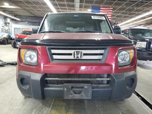 5J6YH28728L002152 - 2008 HONDA ELEMENT EX RED photo 5