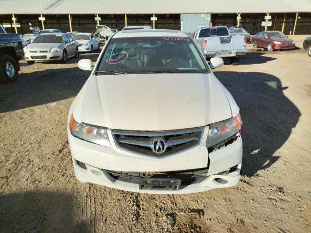 JH4CL96876C018135 - 2006 ACURA TSX WHITE photo 5