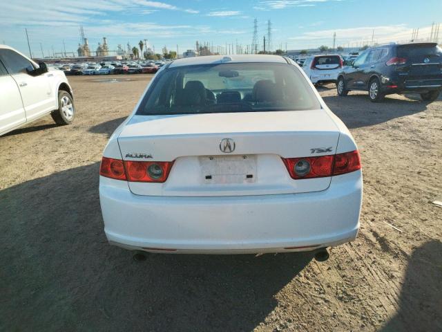 JH4CL96876C018135 - 2006 ACURA TSX WHITE photo 6