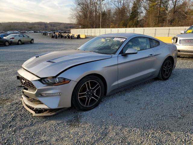 1FA6P8TH4L5112268 - 2020 FORD MUSTANG SILVER photo 1