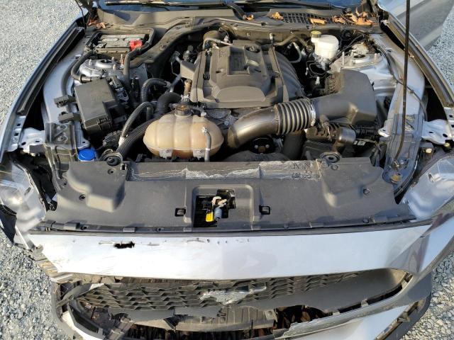 1FA6P8TH4L5112268 - 2020 FORD MUSTANG SILVER photo 11