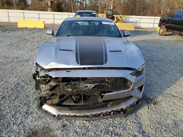 1FA6P8TH4L5112268 - 2020 FORD MUSTANG SILVER photo 5