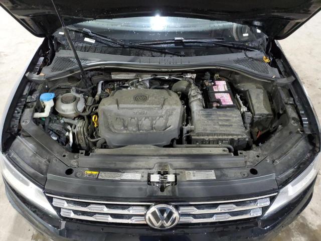 3VV2B7AX0KM165555 - 2019 VOLKSWAGEN TIGUAN SE BLACK photo 11