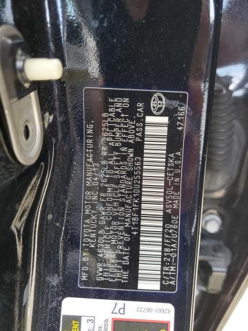 4T1BF1FK1DU255563 - 2013 TOYOTA CAMRY L BLACK photo 13