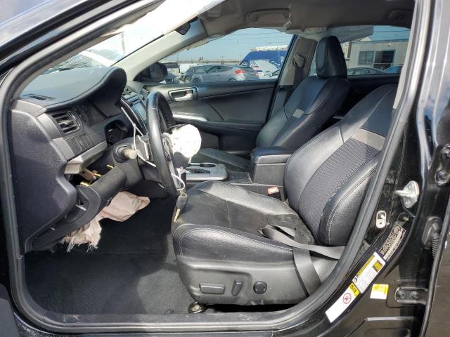 4T1BF1FK1DU255563 - 2013 TOYOTA CAMRY L BLACK photo 7