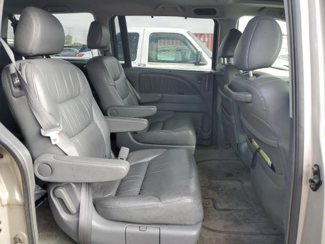 5FNRL386X6B063870 - 2006 HONDA ODYSSEY EXL ვერცხლისფერი ფოტო 10