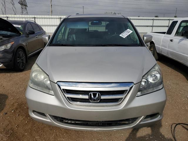 5FNRL386X6B063870 - 2006 HONDA ODYSSEY EXL ვერცხლისფერი ფოტო 5
