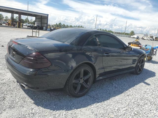 WDBSK75F25F095544 - 2005 MERCEDES-BENZ SL 500 Қара фото 3