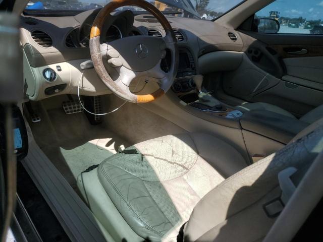WDBSK75F25F095544 - 2005 MERCEDES-BENZ SL 500 Қара фото 8