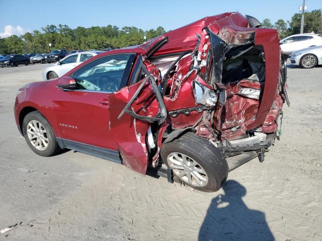 3GNAXKEV6KS562102 - 2019 CHEVROLET EQUINOX LT 栗色 照片 2