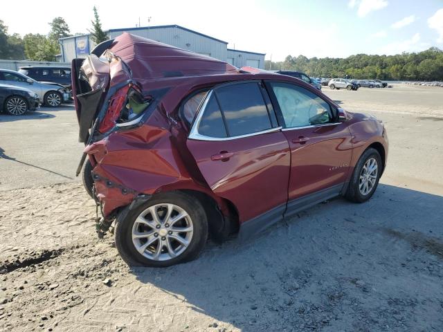 3GNAXKEV6KS562102 - 2019 CHEVROLET EQUINOX LT 栗色 照片 3