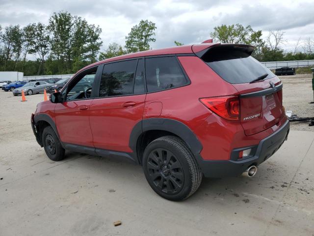 5FNYF8H51NB030858 - 2022 HONDA PASSPORT EXL RED photo 2